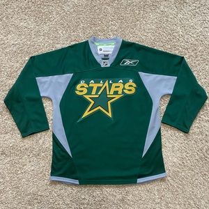 Vintage Reebok Dallas Stars NHL Authentic Hockey Jersey Men's Size SMALL